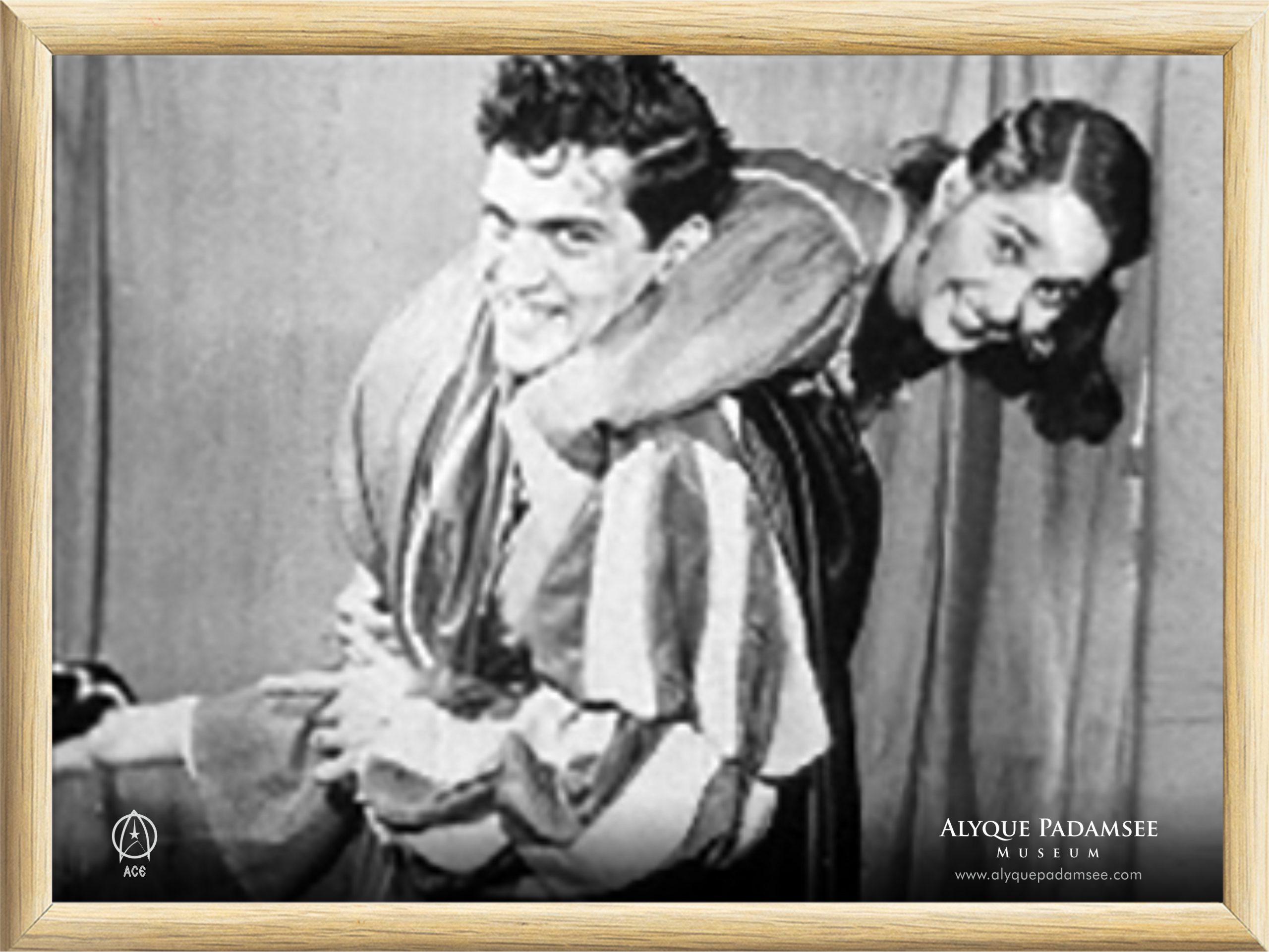 Petruchio carrying Katherina.