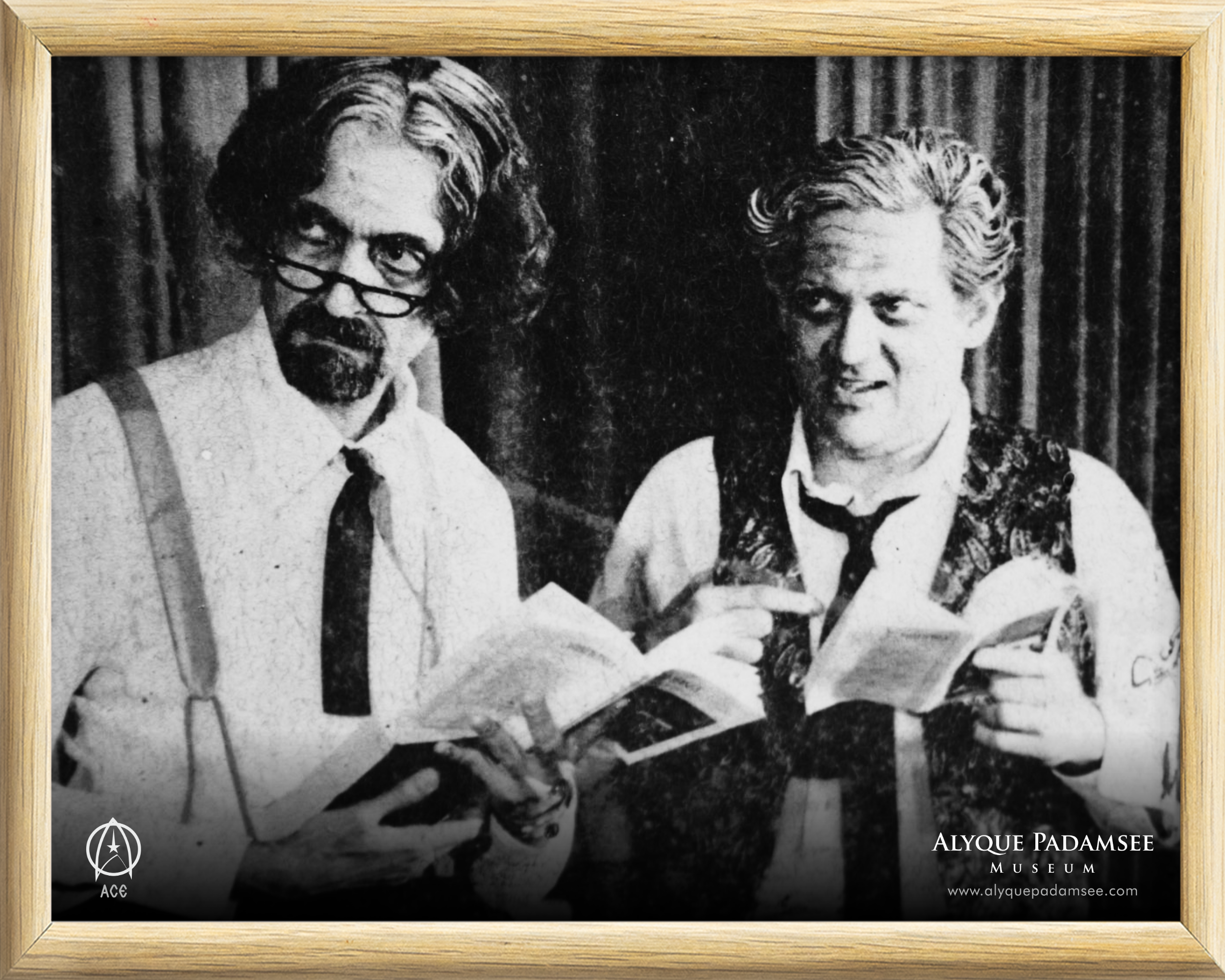 Alyque Padamsee and Gerson da Cunha share the stage in Inherit the Wind, bringing the play’s powerful courtroom drama to life through compelling performances